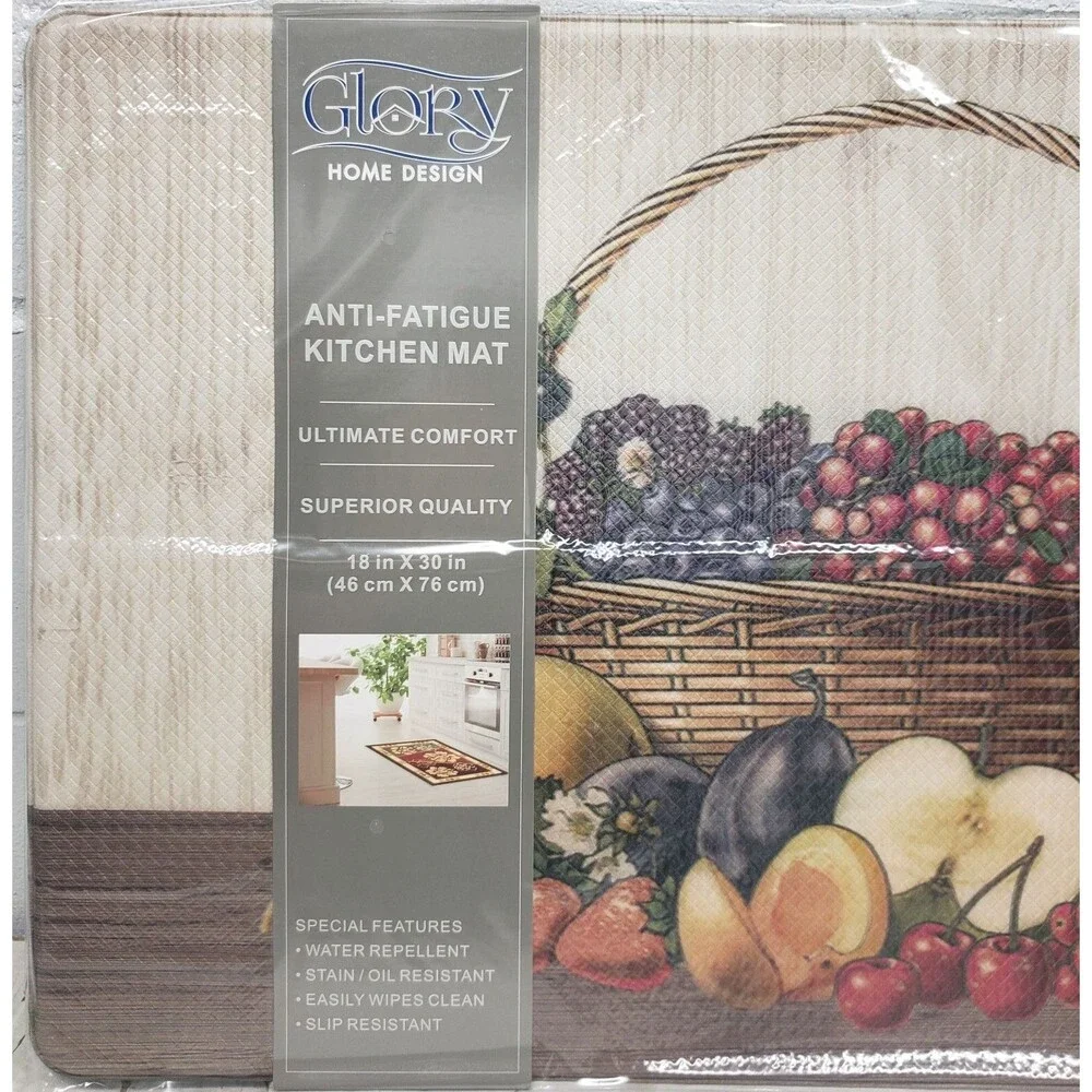 ANTI-FATIGUE NON SLIP KITCHEN PVC FLOOR MAT(18